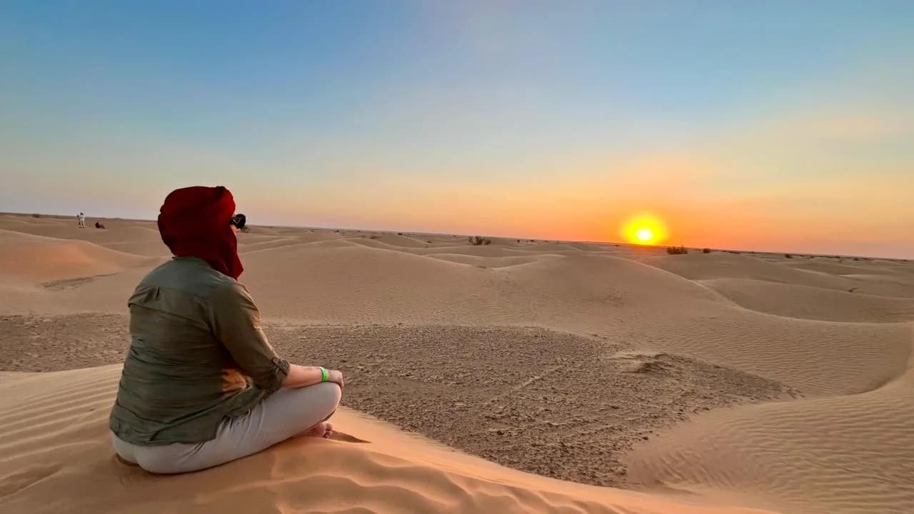 Coucher de Soleil dans les Dunes 16